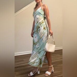 Gorgeous occasion marble dress